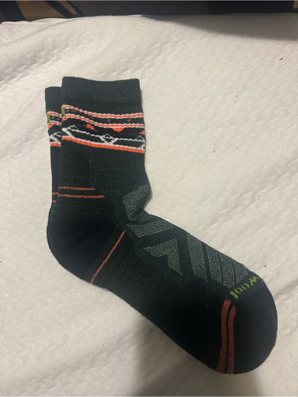 Smartwool Women’s padded hiking socks size medium. Never worn.